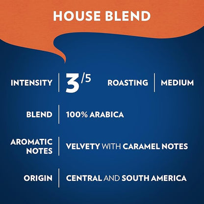 Lavazza Perfetto Ground Coffee Blend, Dark Roast, 20 Ounce, Value Pack, Caramel flavor with Dark and Velvety Texture, 100% Arabica