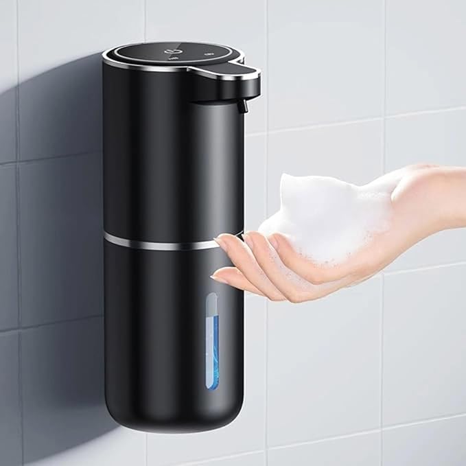 Touchless Hand Soap Foam Dispenser Rechargeable Automatic Foaming Soap Dispenser Automatic Induction Foam Hand Washer