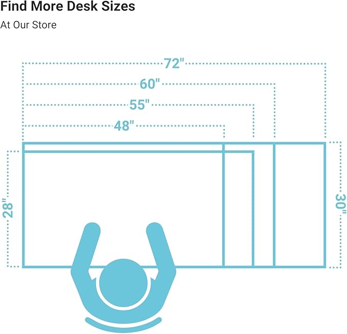 Progressive Desk Stand Up Height Adjustable Electric Standing Desk - 55" x 28" with Dual Motor, 3 Stages Sit Stand Table for Home Office - Gray Oak, White Frame