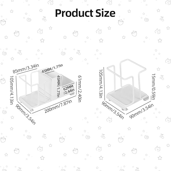 Bathroom Cup Dispenser, Disposable Coffee Cup Dispenser Cup Storage Organizer for Coffee Office/Party/Home Countertop Use (White with Box)