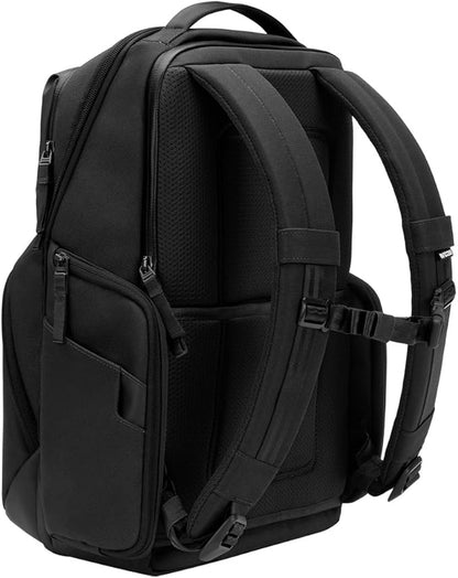 Incase A.R.C. Commuter Backpack 26L – Work and Laptop Bag – Fits up to 16 inch Laptop and MacBook – RFID Pocket, 6 Zippered Compartments, Tablet Sleeve – Everyday and Travel Backpack – Black