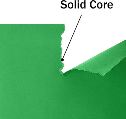 100 Sheets Green Cardstock 8.5 x 11, Goefun 80lb Green Card Stock Thick Printer Paper for Christmas Cards Making, Invitations and Craft