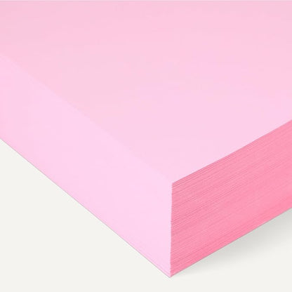 Amazon Basics 30% Recycled Color Copy Paper, 8.5" x 11", 20lb, 500 Sheets, Pastel Pink