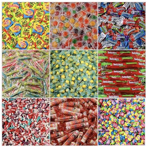 Bulk Candy Variety Pack - 10 lb Candy - Candy Bulk Individually Wrapped Candy- Halloween Candies - Trick Or Treat Candies - Piñata Filler Stuffers - Pinata Candy Stuffers - Candy Party Favors