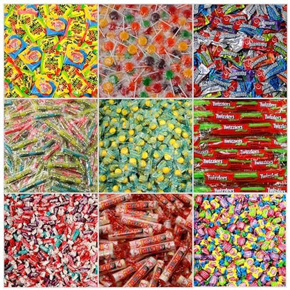 Bulk Candy Variety Pack - 10 lb Candy - Candy Bulk Individually Wrapped Candy- Halloween Candies - Trick Or Treat Candies - Piñata Filler Stuffers - Pinata Candy Stuffers - Candy Party Favors