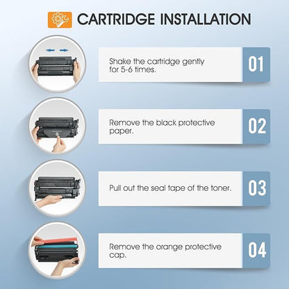 89X 89A Black Toner Cartridge 2 Pack Compatible Replacement for HP 89A CF289A 89X CF289X (with Chip) for Laserjet Enterprise M507 M507n M507dn M507x MFP M528dn M528f M528c M528z M528 Series Printer