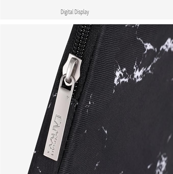 Laptop Sleeve 14 Inch,Waterproof Protective Notebook Case Briefcase Carrying Bag Compatible with MacBook,Acer,Asus, Dell,Lenovo,Microsoft,HP Laptop Cover (Marble, 15 inch)