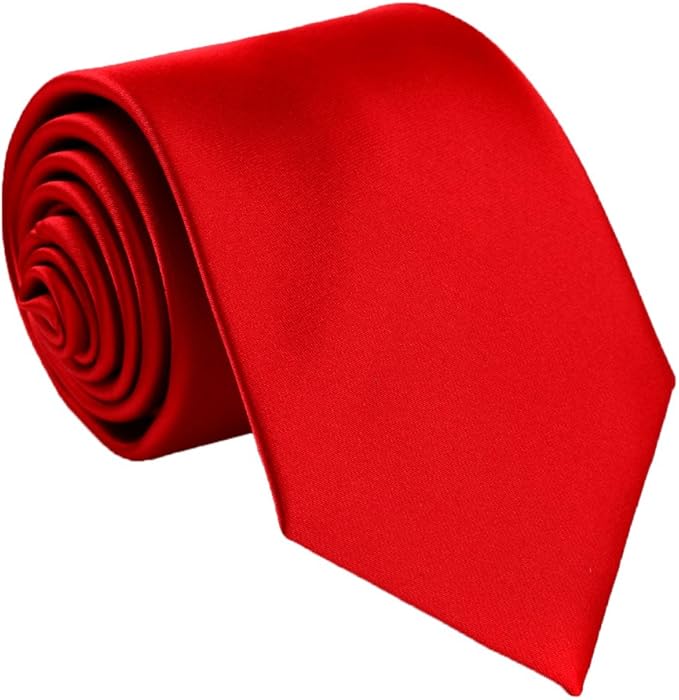 Mens Solid Satin Mens Tie With Hanky,Handmade Neckties For Men
