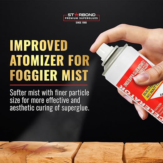 Starbond Super Fast Thin, Premium Instant CA (Cyanoacrylate Adhesive) (4 Ounce, 6 Ounce)