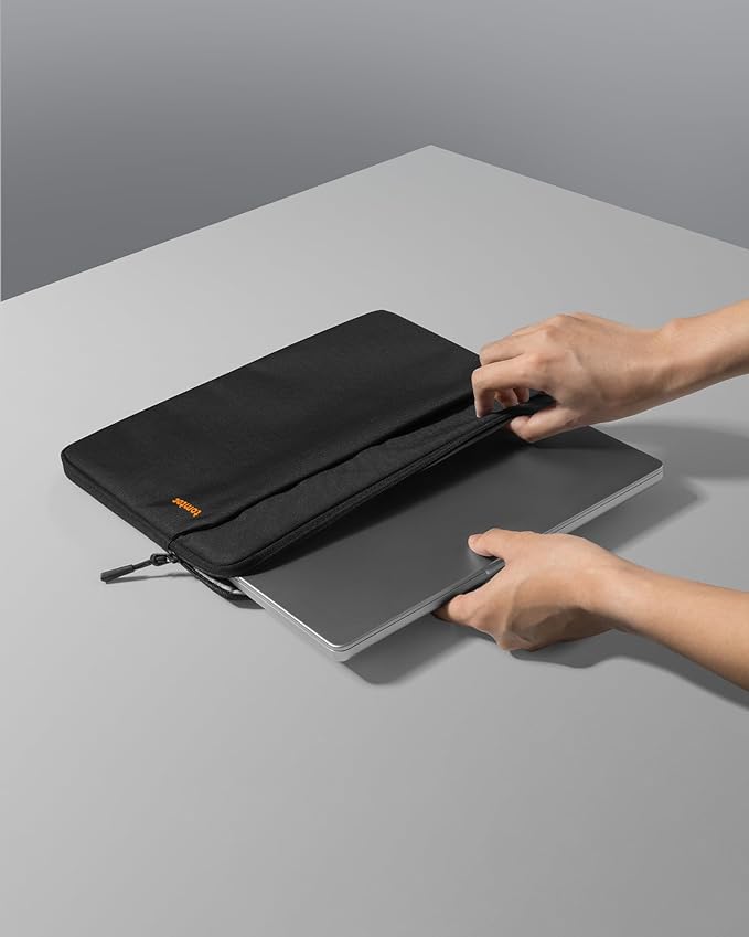tomtoc Slim Laptop Sleeve for 15.6-16.2 Inch Lenovo ThinkPad, HP Pavilion/Envy, ASUS Chromebook, Dell, Acer Aspire, Recycled Water-Resistant Protective Laptop Case Bag