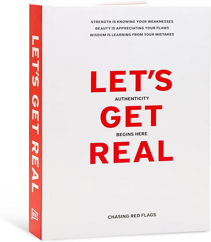 Let’s Get Real Guided Journal – Therapist-Approved Self-Care & Mental Health Journal with 240 Prompts, Coloring Pages & Book Club-Style Discussion Guide, Hardcover, A5