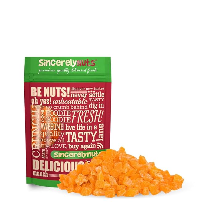 Sincerely Nuts Diced Mangos (5 LBS)-Nutritious and Satisfying Tropical Fruit-Healthy Alternative for Sweet Tooth- Gluten-Free Food, Vegan, and Kosher Snack-The Perfect Snack for the Whole Family