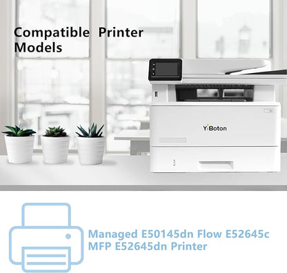 High Capacity W9008 W9008MC Black Toner Cartridge Compatible for HP W9008MC Managed E50145dn Flow MFP E52645c MFP E52645dn Priners (25,000 Pages)