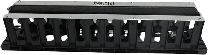 Zero U Universal Wire Manager | Versatile Cable Management for Server Cabinets | Magnetic & Cage Nut Mounting | Space-Saving Design for Data Centers | 96mm