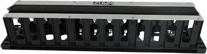 Zero U Universal Wire Manager | Versatile Cable Management for Server Cabinets | Magnetic & Cage Nut Mounting | Space-Saving Design for Data Centers | 96mm