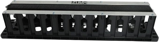 Zero U Universal Wire Manager | Versatile Cable Management for Server Cabinets | Magnetic & Cage Nut Mounting | Space-Saving Design for Data Centers | 96mm