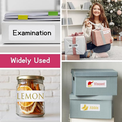 14UP 4" x 1-1/3" Shipping Labels Compatible with Laser & Inkjet Printers, Address Mailing Labels Self Adhesive Stickers (100 Sheets)