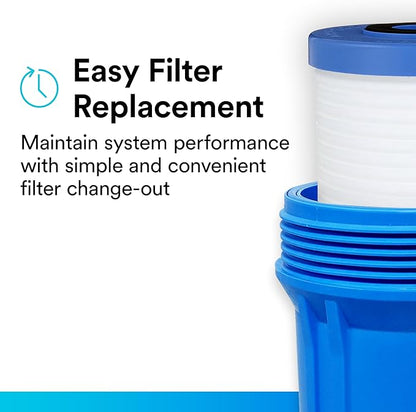 3M Aqua-Pure Whole House Replacement Water Filter AP810, For Aqua-Pure AP801, AP801-C, AP801T and AP801B Water Filtration Systems,White (Pack of 4)