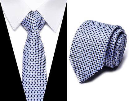 Tie For Men Necktie Woven Jacquard Neck Ties Set 6 PCS