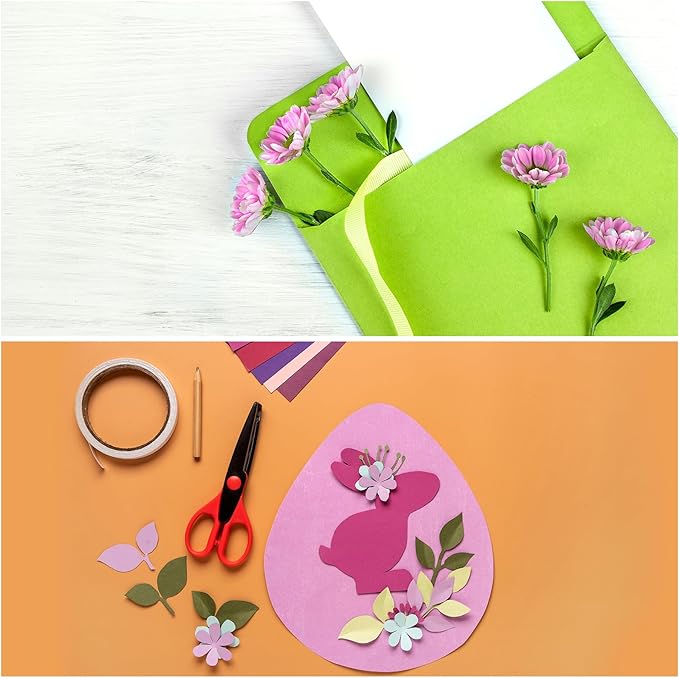 MECCANIXITY 75 Sheets A4 Colored Print Copy Paper 5.8" x 8.3" Origami Paper Printer Paper 80gsm for Printing, Document Copying, Art Craft,Dark Green