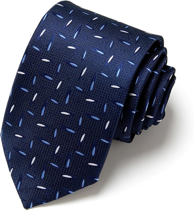 Tie For Men Necktie Woven Jacquard Neck Ties Set 6 PCS