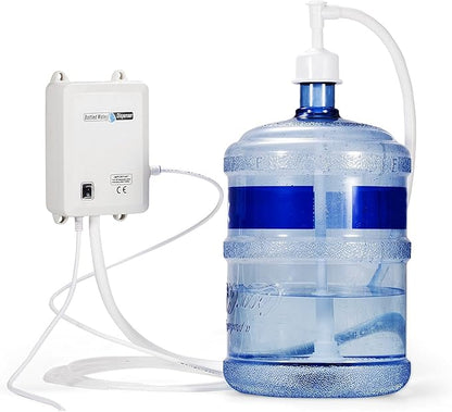 TDRFORCE 5 Gal Bottled Water Dispenser - Electric Pump & Refrigerator System with 5 Gallon Jug