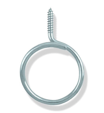 Cable & Wire Support Heavy Duty 2 Inch Threaded Bridle Rings Wood Screw, Cable Ring Hangers for Low Voltage Cable Management