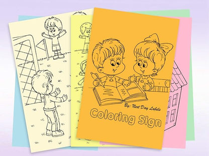 NextDayLabels Color Cardstock Paper - 50 Sheets - 8-1/2" x 11" - Pastel Pink 67 lb (147 gsm) - Thick Colored Paper for Crafting, Invitations, Posters, Flyers, and DIY Projects - Made in USA