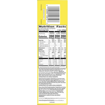 Nature Valley Protein Bars Variety Pack, Gluten Free Chewy Granola Snack Bars, 10g Protein, Peanut Butter Dark Chocolate, Salted Caramel Nut, Peanut Almond Dark Chocolate, 15 Count, 21.3 oz Box