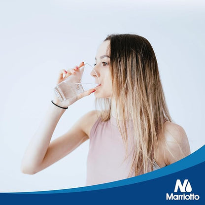 MARRIOTTO EDR1RXD1 Refrigerator Water Filter Compatible with W10295370A, WHR1RXD1, KAD1RXD1, Filter 1, W10295370, P4RFWB, P8RFWB2L, 46-9930, 46-9081 and W10311524 Air Filter (2+3)