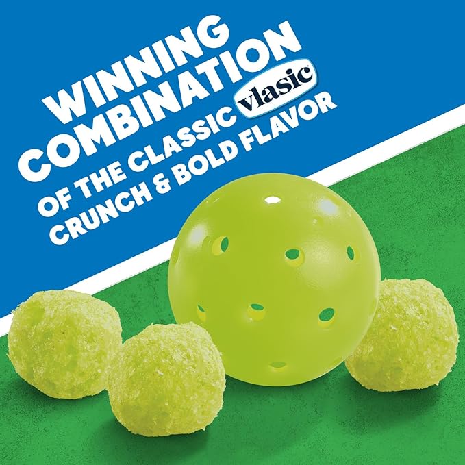 Vlasic Pickle Balls, Dill Pickle Flavored Corn Puffs, Stocking Stuffer, 2 oz. (Pack of 12)