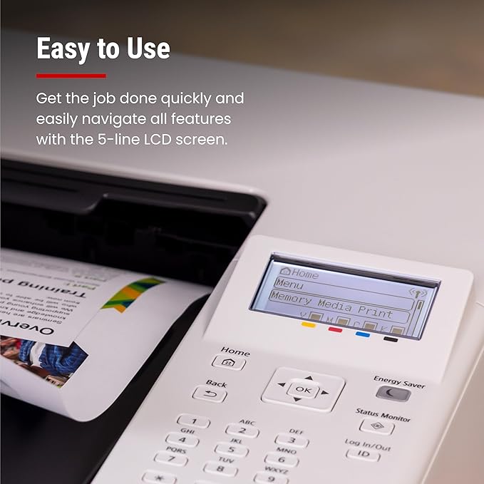Canon Color imageCLASS LBP646Cdw Wireless Laser Printer for Duplex Printing, White - 26 PPM Home Office, Small Office Printer