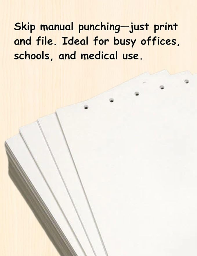 Limited Papers(TM) Writing and Copy Paper, Variation of Colors 8.5" x 11", 5 Hole Top-Punched, 20 Pound Text, 500 Sheets Per Ream. (5000, Green)