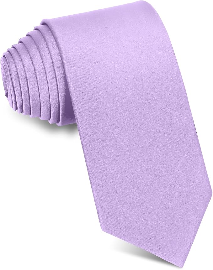 Men's Ties Solid Pure Color 3.15" (8CM) Necktie Plain Formal Business Wedding Black Ties For Men