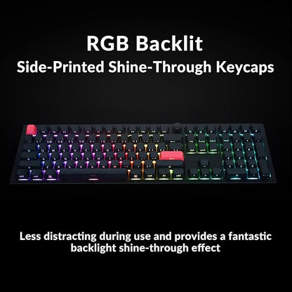 Keychron Q6 Max QMK/LAUNCHER Wireless Bluetooth/2.4 GHz/USB-C Wired Custom Mechanical Keyboard, Full Size Programmable Knob RGB Backlit Hot-Swappable Gateron Brown Switch for Mac Windows Linux - Black
