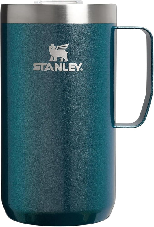 STANLEY Everyday Camp Mug | Drink Through Lid | Cup for Coffee, Tea and Drinks | Insulated Stainless Steel Coffee Mug | BPA-Free