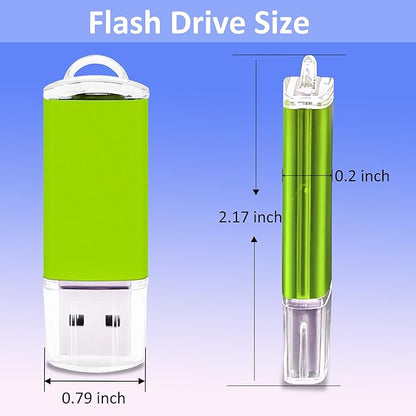 16GB FAT32 USB Flash Drive 10 Pack Nicepicten USB 2.0 Thumb Drives Metal Jump Zip Drive Memory Stick Pendrive Memoria USB 16 GB with 10PCS Lanyard Label - Mixcolor 10 X 16GB Flash Drives