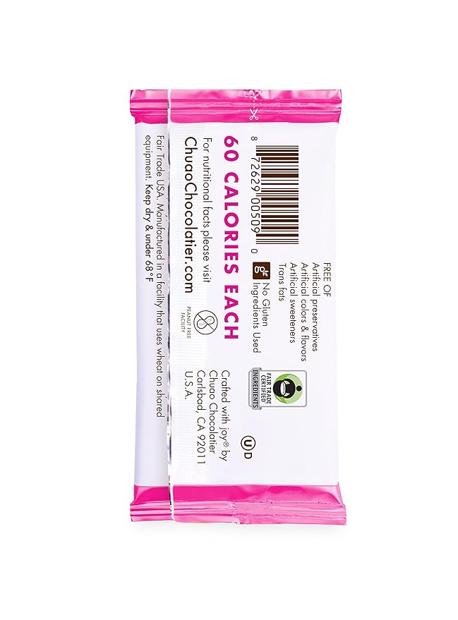 Chuao Chocolatier Ravishing Rocky Road Milk Chocolate Gourmet Mini Bars | For Gift Baskets, Birthday, Thank You, Care Package | 20 Pack, 0.39 oz Each