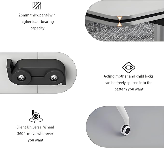 Conference Table, Foldable Flip-top Conference Room Table with Wheels - Mobile Office & Classroom Training Table for Collaborative Workshops, Team Meetings & Seminars (Walnut, 55"×20"×30")