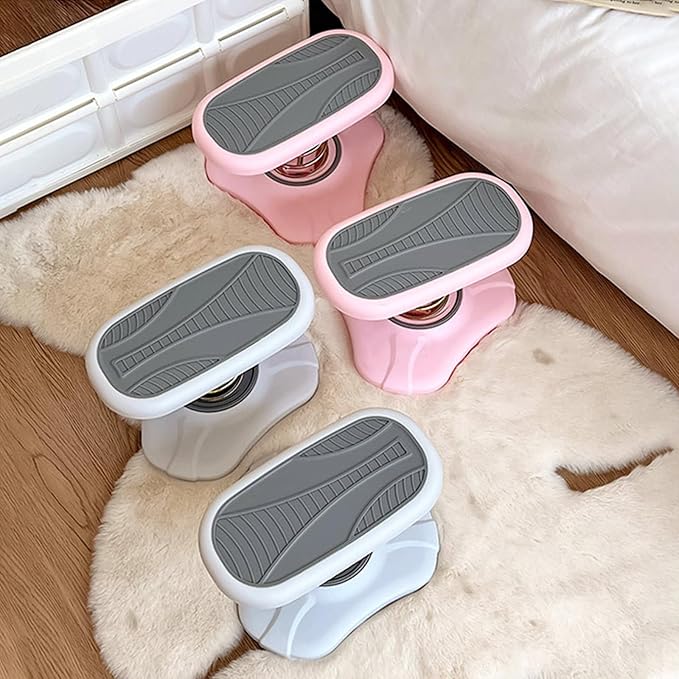 Adjustable Spring Exercise Foot Stool Sport Foot Stool Stool Stable Non-Slip Rest for Desk Table Toilet Study Room Adjustable Spring Exercise Stool