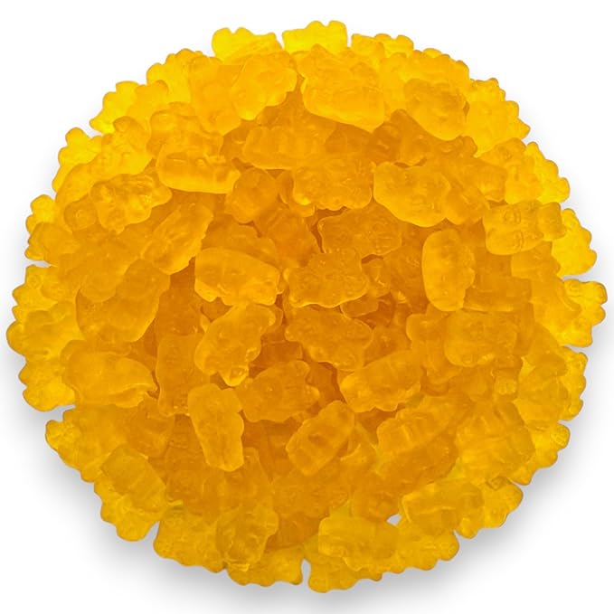 Irresistibly Delicious Mango Gummy Bears - 1.5 lbs of Fruity Bliss-Soft, Chewy, and Bursting with Tangy Delight-Great for Kids and Adults of All Ages(24 oz)