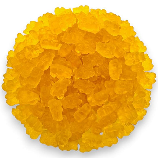 Irresistibly Delicious Mango Gummy Bears - 1.5 lbs of Fruity Bliss-Soft, Chewy, and Bursting with Tangy Delight-Great for Kids and Adults of All Ages(24 oz)