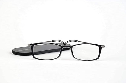 ThinOptics Frontpage Blue-Light Blocking Computer Reading Glasses and Milano Aluminum Case