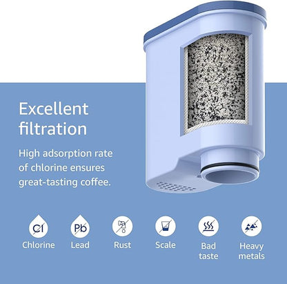 Waterdrop Water Filter Replacement for Philips® AquaClean® CA6903/10 CA6903/22, Compatible with Saeco® and Philips® Fully Automatic Coffee Machines, TÜV SÜD certified, Reduces PFAS, PFOA/PFOS, 6 Packs