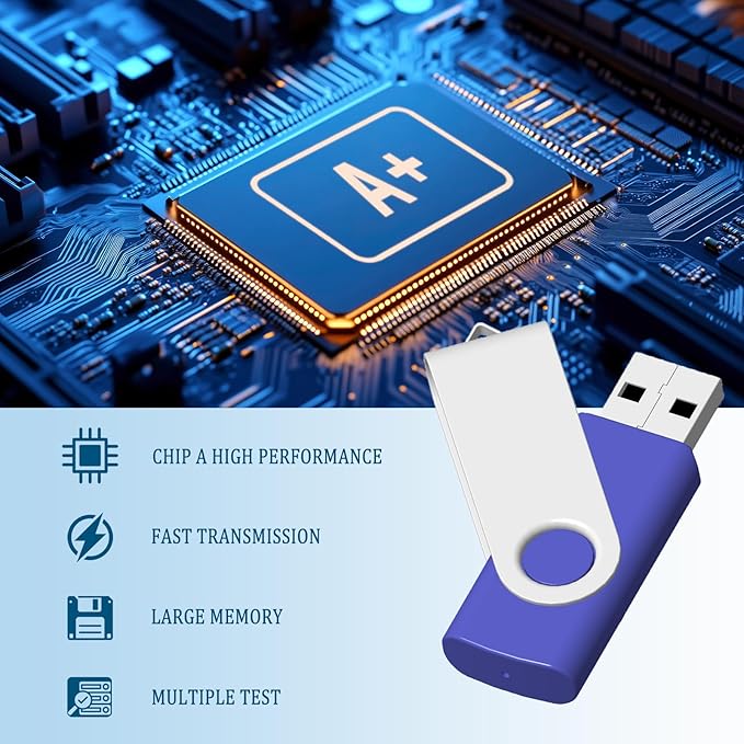 20-Pack 128MB USB Flash Drive, USB Drives 128 MB Bulk Memory Stick JBOS Swivel Thumb Drives Gig Stick USB2.0 Pen Drive for Fold Digital Date Storage, Zip Drive, Jump Drive, USB Stick, Mixed Color