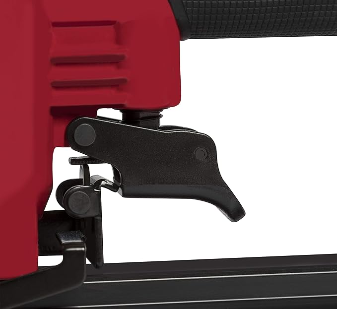 Arrow PT50 Oil-Free Pneumatic Staple Gun, Professional Heavy-Duty Stapler for Wood, Upholstery, Carpet, Wire Fencing, Fits 1/4”, 5/16”, 3/8", 1/2", 9/16” Staples, Red (Pack of 3)