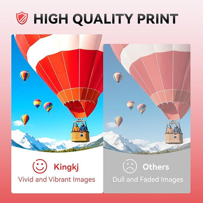 069 069H Toner Cartridge Set High Capacity 4-Pack Compatible for Canon 069H 069 for Color imageclass MF753Cdw MF751Cdw LBP674Cdw LBP674C MF750C LBP673Cdw LBP674Cx MF752Cdw MF756Cx Printers lnk Black