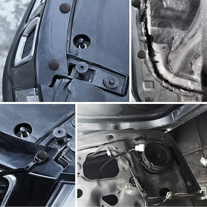 Nilight 100PCS Bumper Rivet Fender Clips for GM 1605396,1595864 for Chrysler 6030441 for Ford 388577S 7.5mm Hole