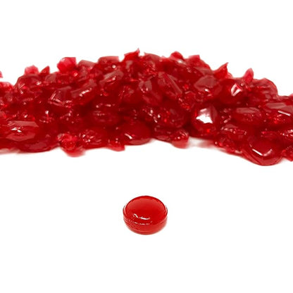 Holiday Cinnamon Hard Candy Disks - 10 lbs - Cinnamon Flavored Old School Classic Hard Candies - Bulk American Vintage Candy Assortment- Individually Wrapped, 160 oz.