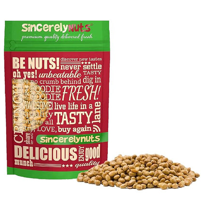 Sincerely Nuts Roasted Soybeans Lightly Salted (3 LB) - Healthy Fat - Vegan & Kosher - Easy Snack -Gluten-Free